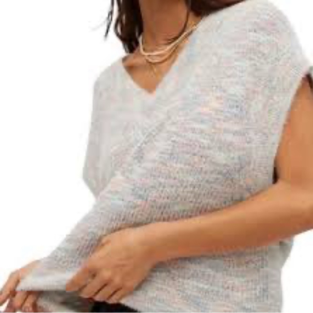 BDG Multicolor V-Neck Knit Tunic - Picture 2 of 15